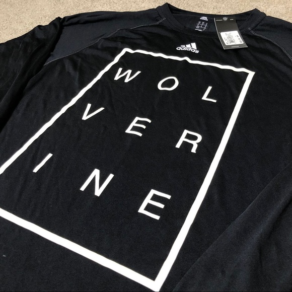 Adidas Ultimate Tee UVU Wolverines Long Sleeve - Picture 2 of 4